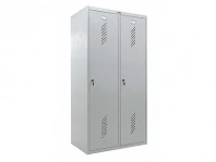 Шкаф металлический для одежды ПРАКТИК LS-21-80 (1500) — габариты 1500х800х500 мм, замок ключевой